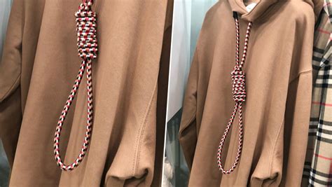 burberry noose hoodie model|gucci noose.